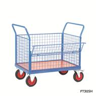 Picture of Fort Plywood Platform Trucks with Drop Mesh Side