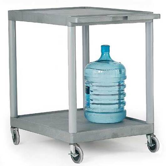 Picture of Large Grey 2 Shelf Trolley