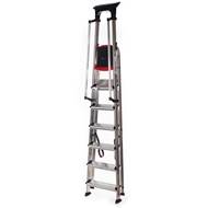 Picture of Double Decker Aluminium Stepladder with Handrails